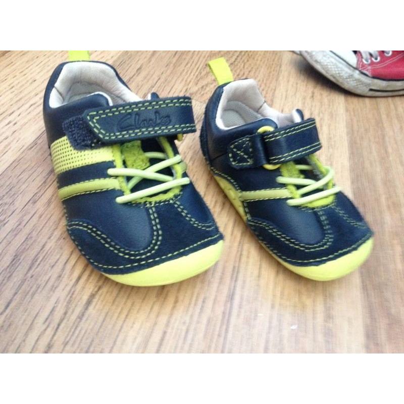 Clarks first shoes, size 2.5