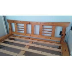 Double Bed Solid Pine