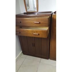 Vintage Oak Storage Cabinet in Great Condition